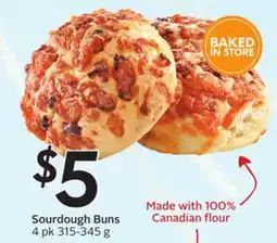Sobeys Sourdough Buns offer