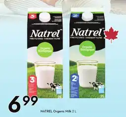 Sobeys NATREL Organic Milk offer
