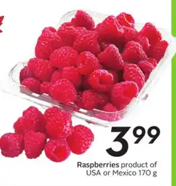 Sobeys Raspberries offer