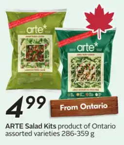 Sobeys ARTE Salad Kits offer