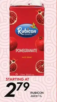 Sobeys RUBICON Juice - Global Market offer