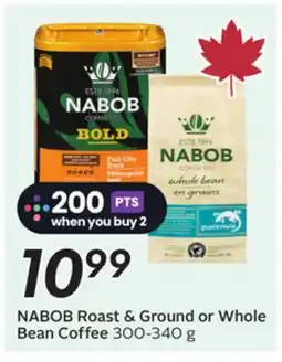 Sobeys NABOB Roast & Ground or Whole Bean Coffee offer