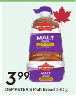 Sobeys DEMPSTER'S Malt Bread offer