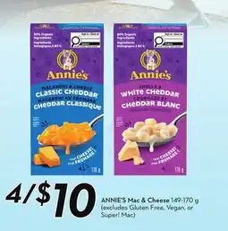 Sobeys ANNIE'S Mac & Cheese offer