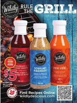 Sobeys Wildly Delicious Sauces offer