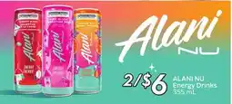 Sobeys ALANI NU Energy Drinks offer