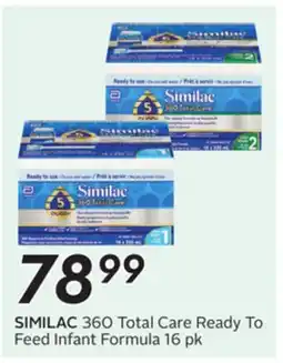 Sobeys SIMILAC 360 Total Care Ready To Feed Infant Formula offer