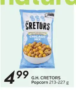 Sobeys G.H. CRETORS Popcorn offer