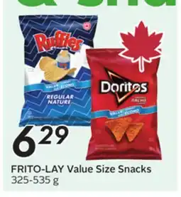 Sobeys FRITO-LAY Value Size Snacks offer