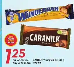 Sobeys CADBURY Singles offer