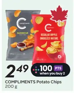 Sobeys COMPLIMENTS Potato Chips offer