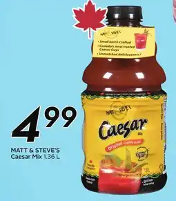 Sobeys MATT & STEVE'S Caesar Mix offer