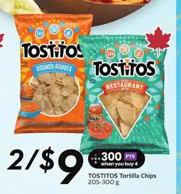 Sobeys TOSTITOS Tortilla Chips offer