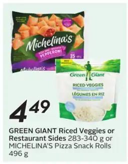 Sobeys GREEN GIANT Riced Veggies or Restaurant Sides offer