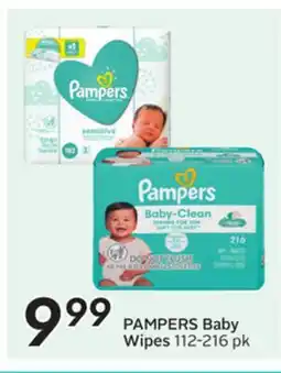 Sobeys PAMPERS Baby Wipes offer