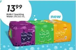 Sobeys BUBLY Sparkling Water offer