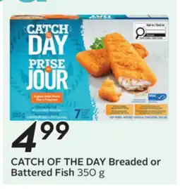 Sobeys CATCH OF THE DAY Breaded or Battered Fish offer