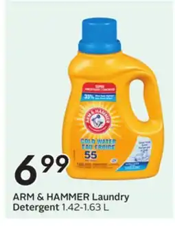 Sobeys ARM & HAMMER Laundry Detergent offer