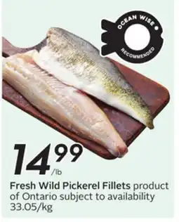 Sobeys Fresh Wild Pickerel Fillets offer