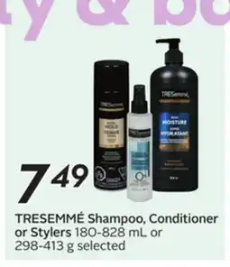 Sobeys TRESEMMÉ Shampoo, Conditioner or Stylers offer