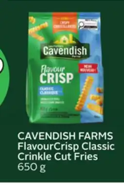 Sobeys CAVENDISH FARMS FlavourCrisp Classic Crinkle Cut Fries offer