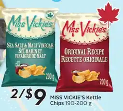 Sobeys MISS VICKIE'S Kettle Chips offer