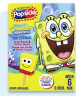 Walmart Popsicle Water Ice Novelties offer