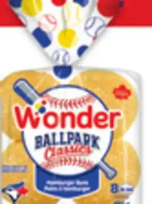 Walmart Wonder Ballpark Classics hamburger buns offer