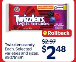 Walmart Twizzlers candy offer