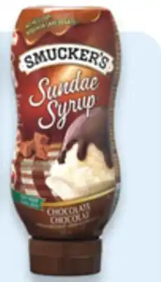 Walmart Smucker's sundae syrup offer