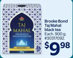 Walmart Brooke Bond Taj Mahal black tea offer