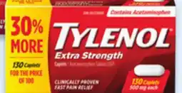 Walmart Tylenol Extra Strength offer