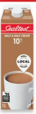 Walmart Sealtest 5%, 10% or 18% cream or 1% buttermilk or Lactantia 10% cream offer
