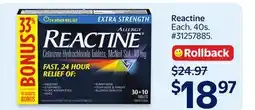 Walmart Reactine offer