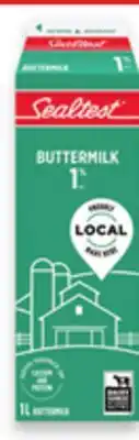 Walmart Sealtest 1% buttermilk offer