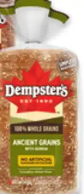 Walmart Dempster's grain bread offer