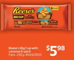 Walmart Reese's Big Cup with caramel 6-pack offer