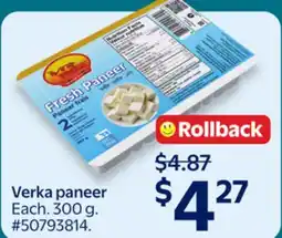Walmart Verka paneer offer