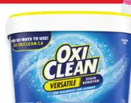 Walmart OxiClean stain remover powder offer