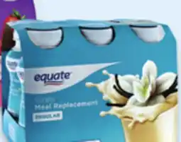 Walmart Equate meal replacement offer