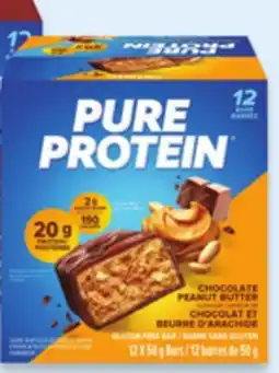 Walmart Pure Protein bars offer