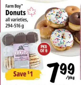 Farm Boy Farm Boy Donuts offer
