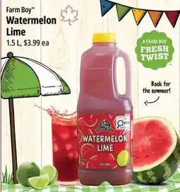 Farm Boy Farm Boy Watermelon Lime offer