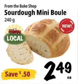 Farm Boy From the Bake Shop Sourdough Mini Boule offer