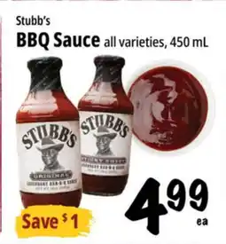 Farm Boy Stubb's BBQ Sauce offer
