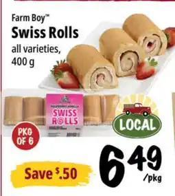 Farm Boy Farm Boy Swiss Rolls offer