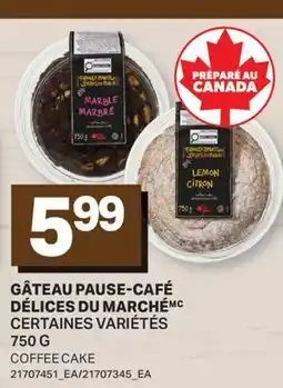 L'Intermarché GÂTEAU PAUSE-CAFÉ | COFFEE CAKE offer