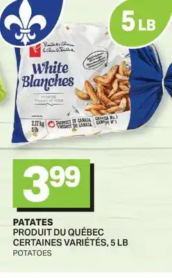 L'Intermarché PATATES | POTATOES, 5 LB offer