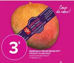 L'Intermarché MANGUE ET PÊCHE ROUGE | MANGO AND RED PEACH offer