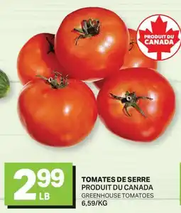 L'Intermarché TOMATES DE SERRE | GREENHOUSE TOMATOES offer